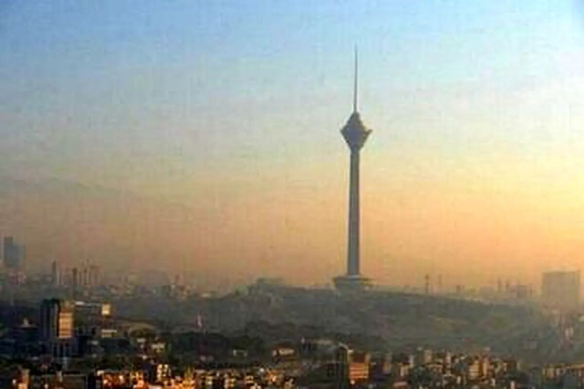 وضعیت هوای تهران نارنجی شد