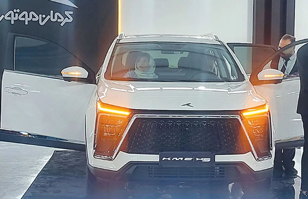 ماشین‌های جدید کرمان موتور در نمایشگاه اهواز