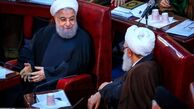 ببینید | آخرین حضور احمد جنتی و حسن روحانی در مجلس خبرگان