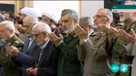 سردار حاجی زاده در نماز عید فطر