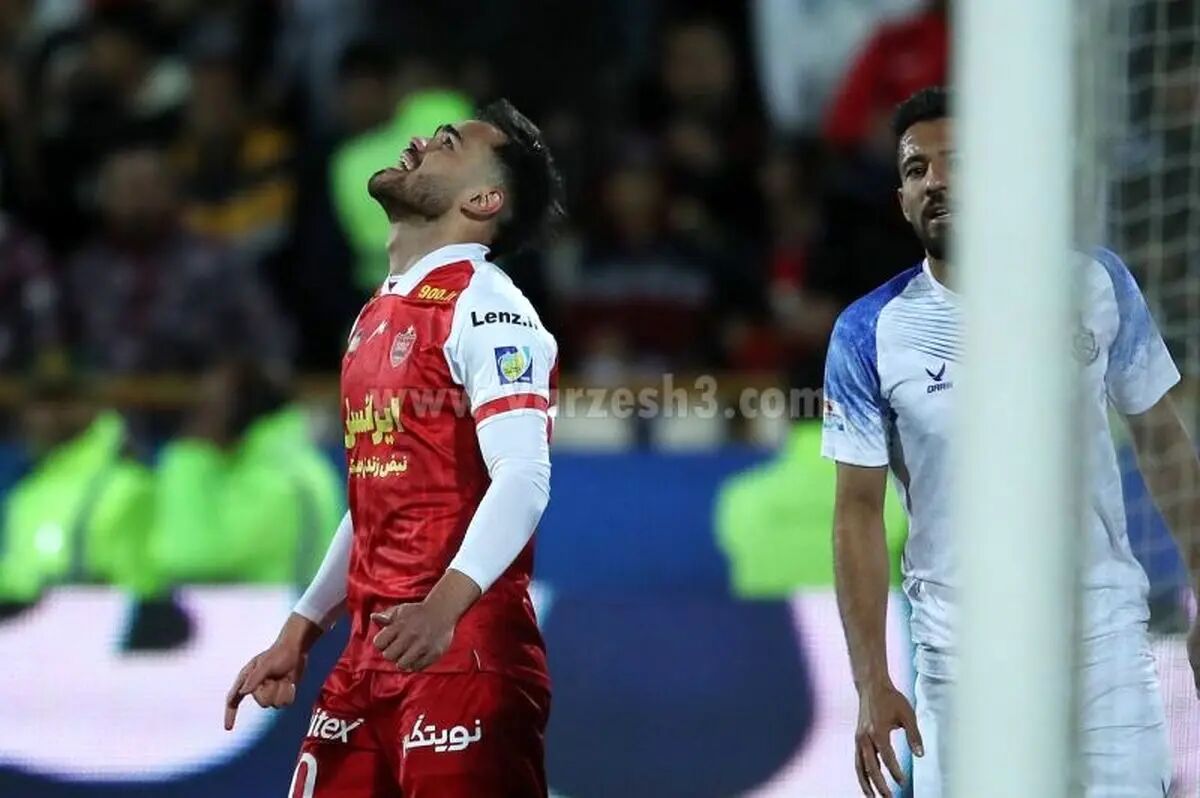 پایان نیمه اول؛ پرسپولیس صفر -‌ ملوان صفر