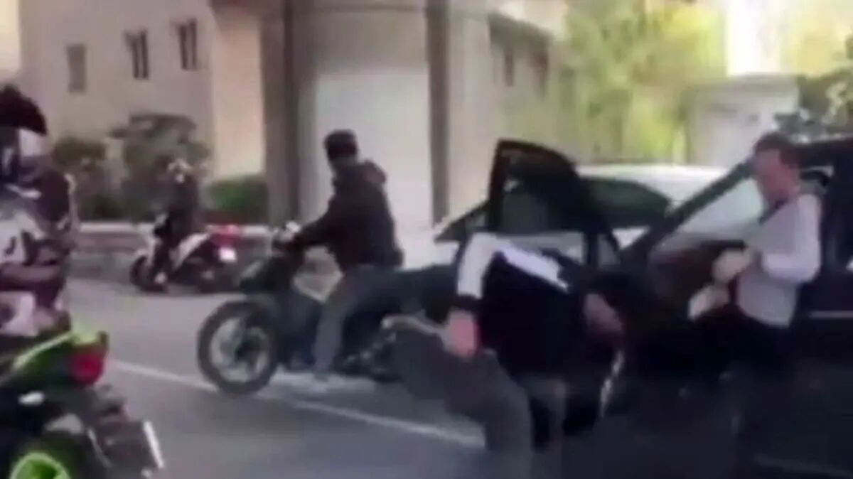 زورگیران اتوبان صدر دستگیر شدند