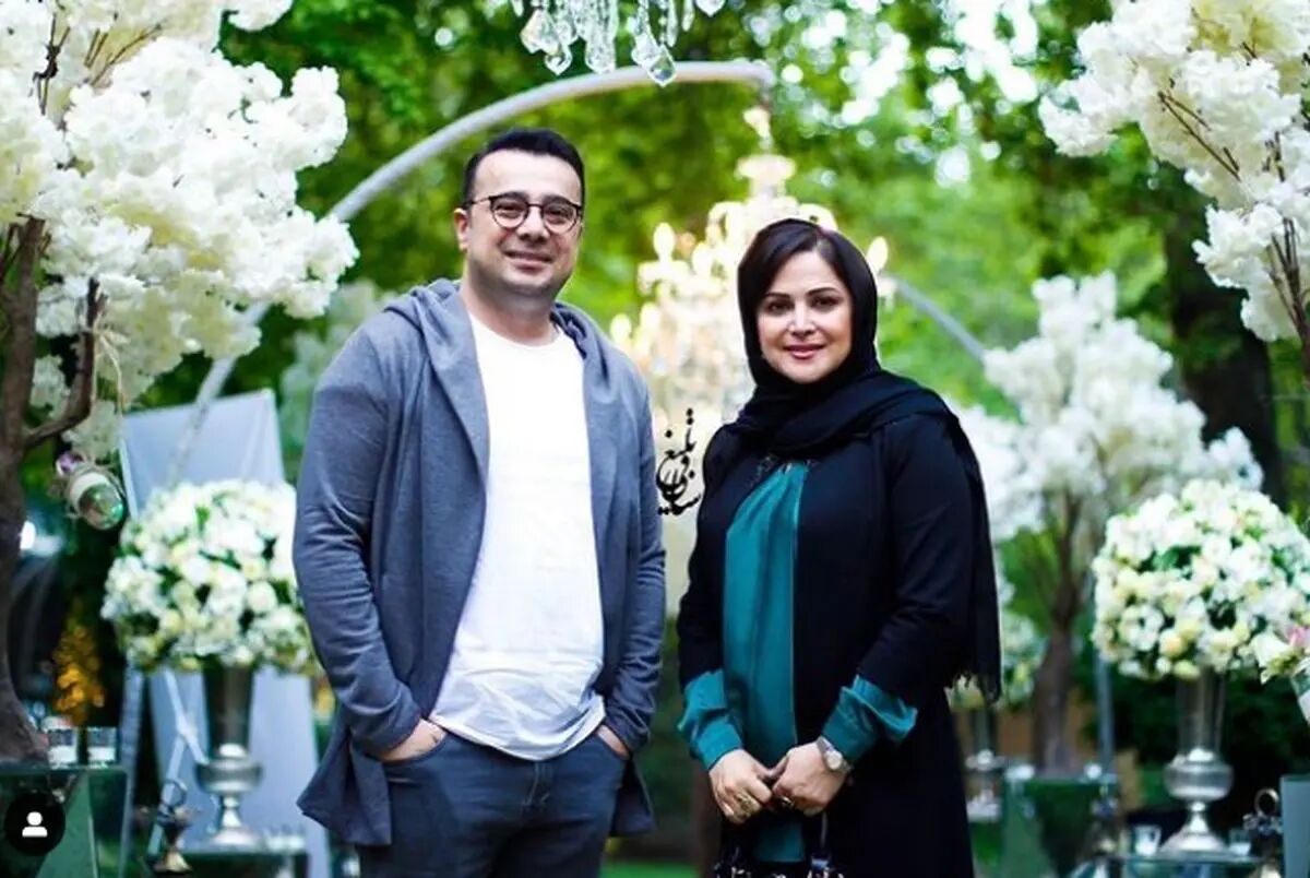 ازدواج سپند امیرسلیمانی با مونا کرمی