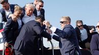 عکس لحظه ترور دونالد ترامپ