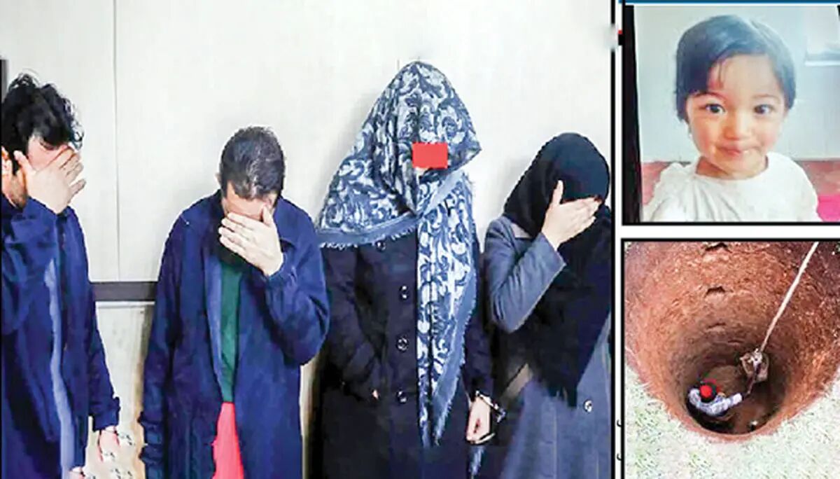 جزئیات اعتراف قاتل آی‌نور کودک الیگودرزی - قتل به خاطر گوشواره