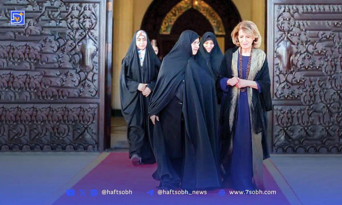 ملاقات ‌در بغداد | درباره دیدارهای همسر ‌رئیس‌جمهور سابق در عراق