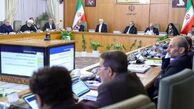 جلسه هیات دولت بدون همتی و ظریف