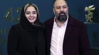 تصاویر جدید نرگس محمدی و علی اوجی در برف