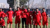 تمرین تیم فوتبال پرسپولیس با سختگیری‌های کارتال