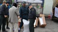 گردوهای قاچاق 50 میلیاردی در نی‌ریز کشف شد