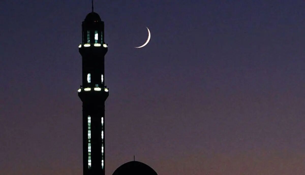 عید فطر چند شنبه است؛ نقشه رویت هلال ماه