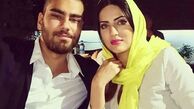 رانندگی هلیا امامی با لباس عروس