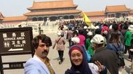 تصاویر خاص بازیگران ایرانی در دیوار چین; این عکس‌ها را از دست ندهید!