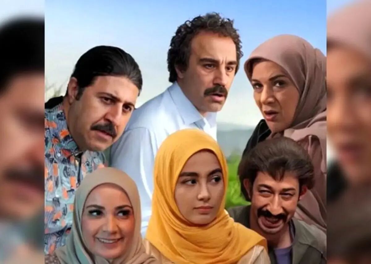 عکس نقی ، سیروس مقدم و هومن حاج عبداللهی در پشت صحنه پایتخت ۷