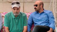 ژست جالب نقی معمولی و رحمت در پشت صحنه پایتخت ۷