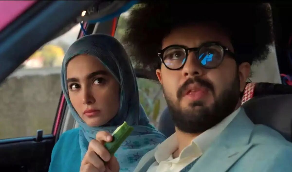 پشت‌صحنه صمیمی پایتخت؛ سنا حسینی و بهرام افشاری