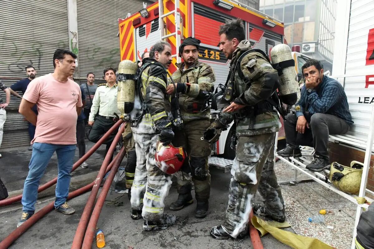 آتش‌سوزی در فروشگاه لوازم آرایشی در گرگان
