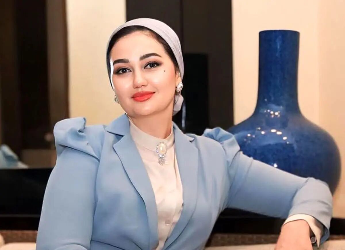 عکس چهره فوق زیبای چمن بازیگر تاجیکی سریال پایتخت ‌