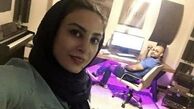 سلفی عاشقانه حدیثه تهرانی، بازیگر محبوب با همسر موزیسینش