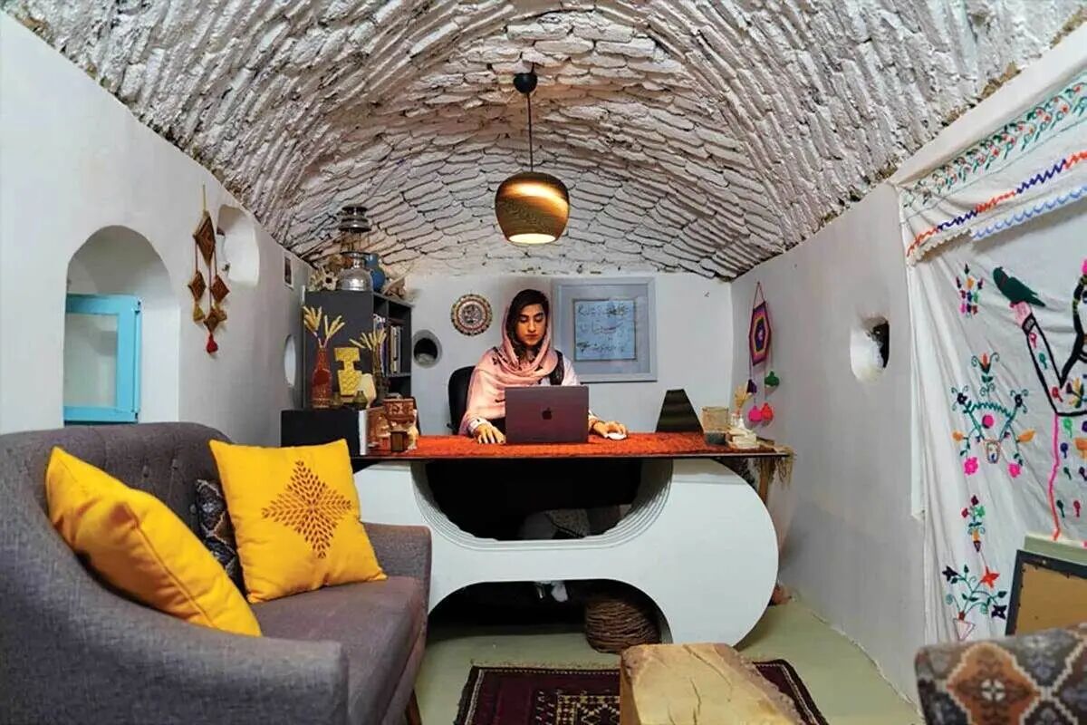 هنرنمایی در آینه سیستان اثر علیرضا بارانی؛ تبدیل متروکه به اقامتگاه بومگردی + تصاویر