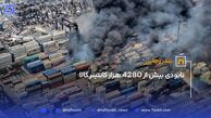 نابودی بیش از 4280 هزار کانتینر کالا + لیست کانتینرها