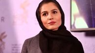 عکس کیوت و عروسکی مرجان اتفاقیان بازیگر کنکل کنار برج ایفل