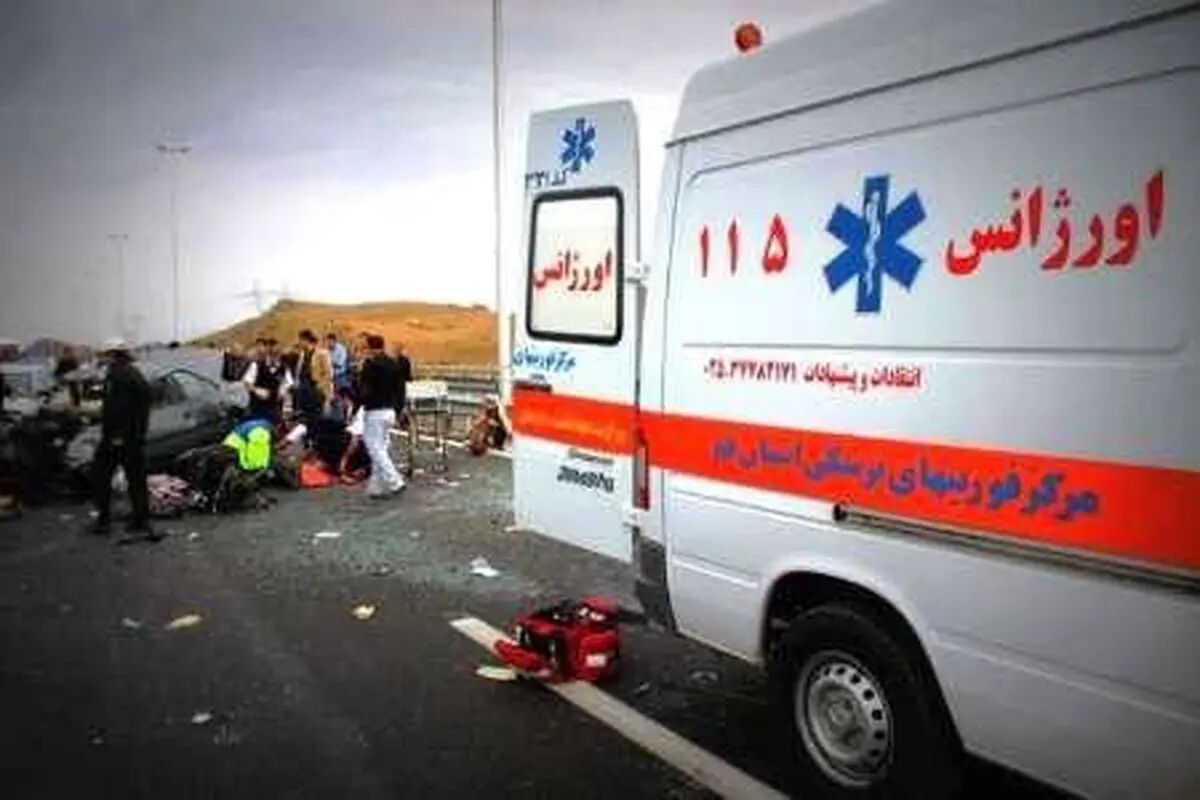 ۷ مصدوم در تصادف جاده دماوند
