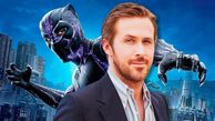 رایان گاسلینگ در نقش نسخه سفیدپوست پلنگ سیاه در Black Panther 3