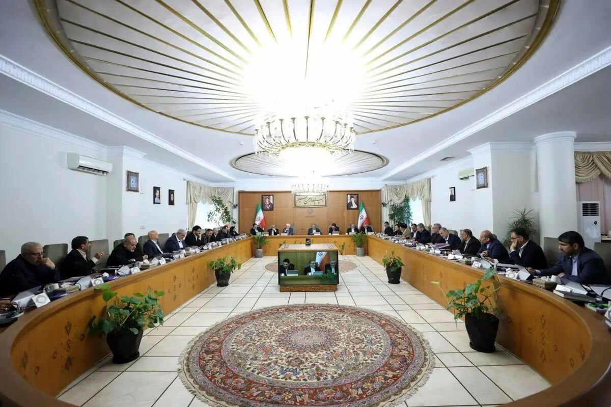 جلسه هیئت دولت به ریاست پزشکیان برگزار شد