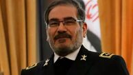 حضور علی شمخانی در مراسم وداع با شهدا؛ از بیمارستان به میدان انقلاب