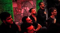 مهران غفوریان و دخترش، مجید واشقانی، سید مهدی رحمتی، سامان گوران و محسن افشانی در هیئت ریحانة الحسین + عکس