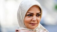 سلفی عاشقانه الهه رضایی مجری دهه شصتی
