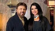 عکس بیژن مرتضوی و نرگس فرخی