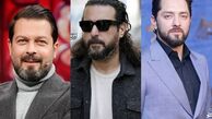 بهرام رادان، پژمان بازغی و محسن کیایی در یک قاب