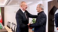 دیدار روسای جمهور ایران و آذربایجان