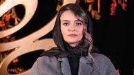 عکس جدید بازیگر آوای باران با استایل مشکی