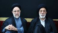 همنشینی هادی خامنه‌ای و خاتمی در یک مراسم عزاداری + تصاویر
