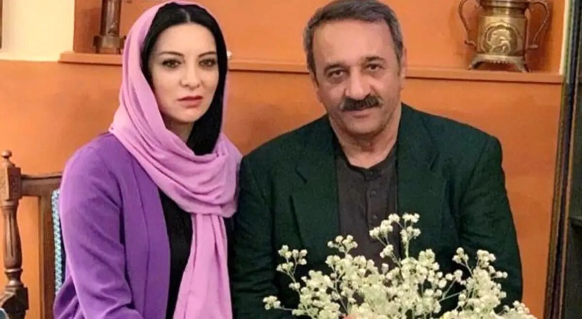 چهره دیدنی علی اوسیوند بازیگر سریال آلا همراه همسرش