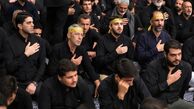 تصاویری از مراسم عزاداری شام غریبان در حسینیه امام خمینی + عکس