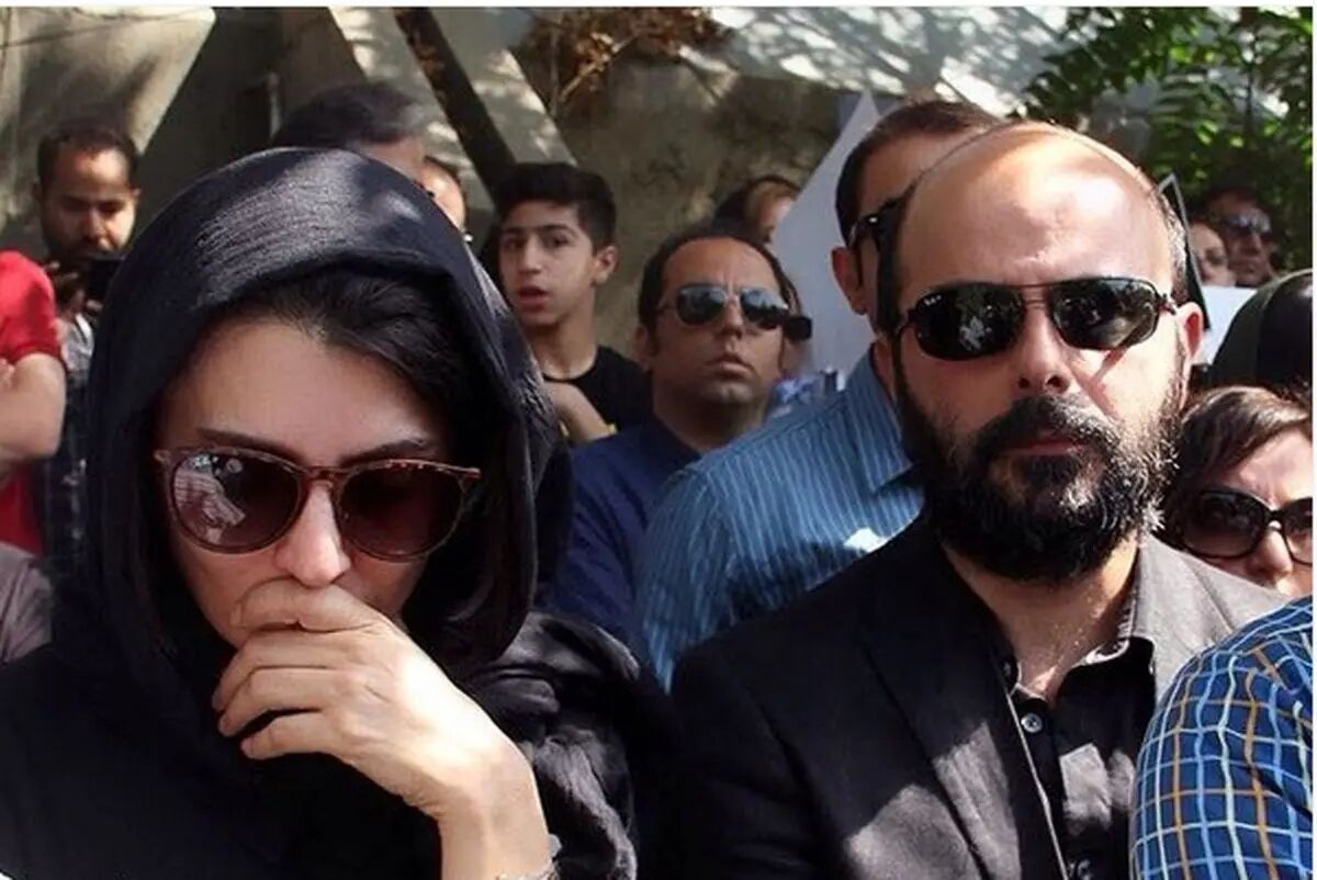لیلا حاتمی در سوگ مادرشوهر