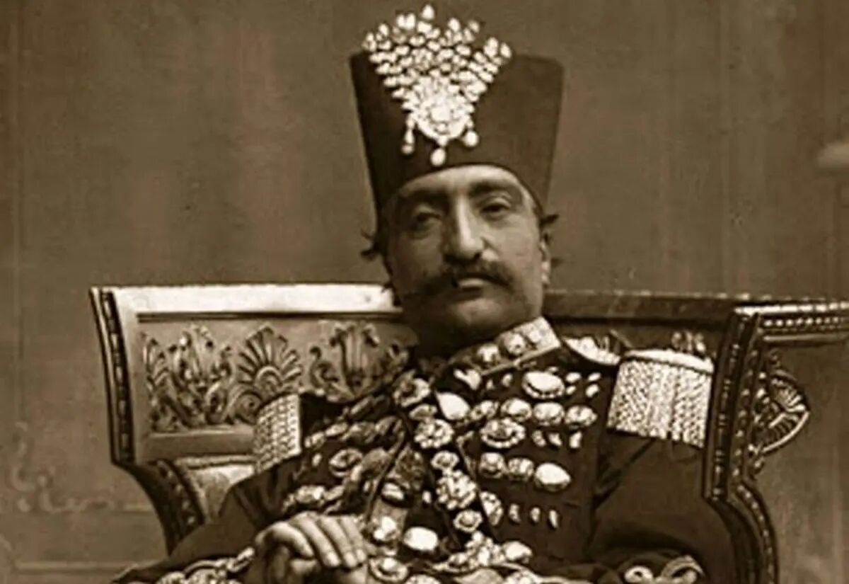 همسران ناصرالدین شاه در باغچه