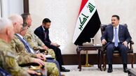 دیدار فرمانده سنتکام با السودانی در بغداد