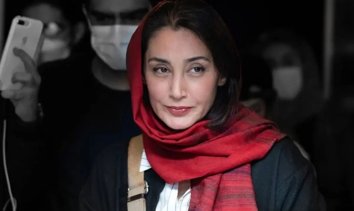 عکس زیرخاکی هدیه تهرانی با ابولفضل پورعرب
