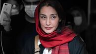 عکس زیرخاکی هدیه تهرانی با ابولفضل پورعرب