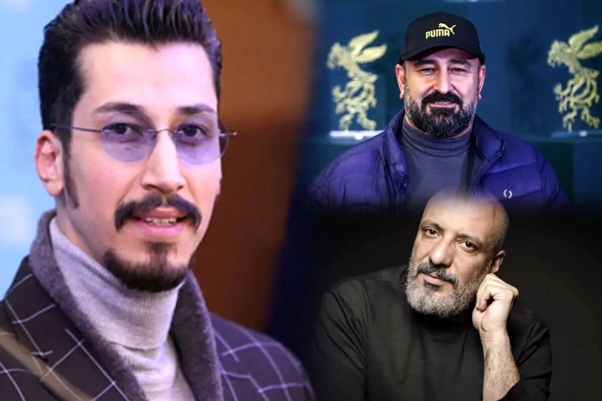 امیر جعفری، مهران احمدی و بهرام افشاری در سال 1398
