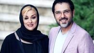 درخشش کوروش تهامی با همسرش در یک مکان بسیار زیبا