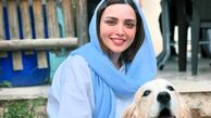 استایل بهنوش طباطبایی در طبیعت شیراز