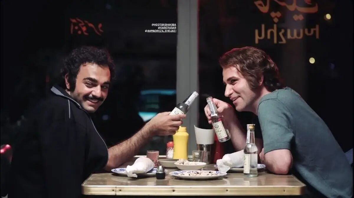 هوتن شکیبا پشت صحنه تاسیان