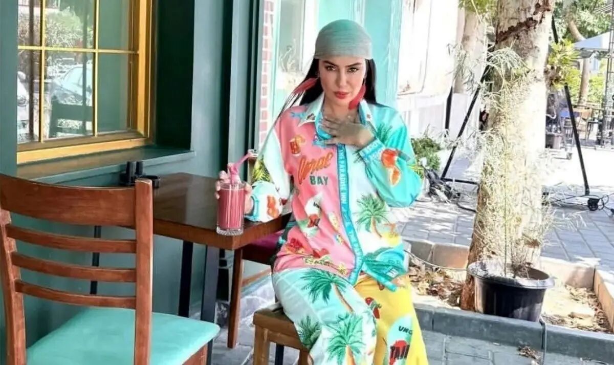 استایل جنجالی شیدا یوسفی در امارات
