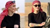 سحر قریشی در مزون لوکس دبی